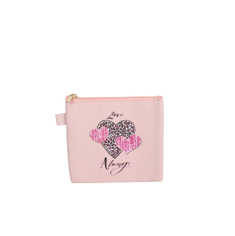 Love Pouch Pink Wanita Multipurpose