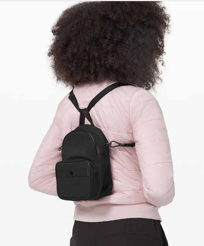 Lululemon 2 Fungsi Tas Selempang & Backpack Wanita | Supplier Tas Impor Branded
