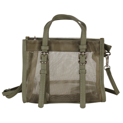 STRADIVARIUS Meshy 2 Fungsi Tas Selempang & Handbag Wanita