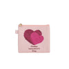 Love Pouch Pink Wanita Multipurpose