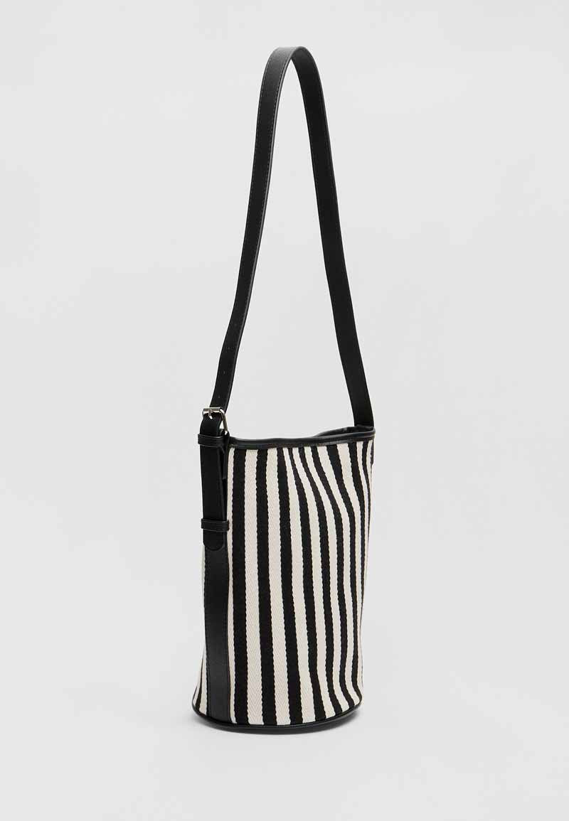 STRAD1VARIUS Stripped Tas Selempang Wanita Branded