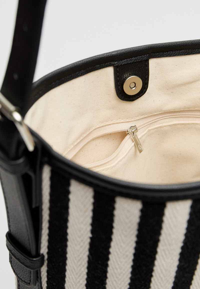 STRAD1VARIUS Stripped Tas Selempang Wanita Branded