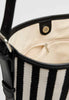 STRAD1VARIUS Stripped Tas Selempang Wanita Branded