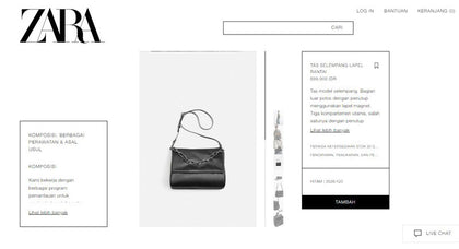ZAR4 Vorono Tas Selempang Unisex Branded