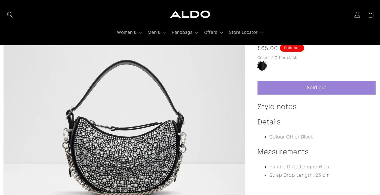 Jual ALD0 Kadara Tas Selempang Wanita Branded (READ NOTE) Tas