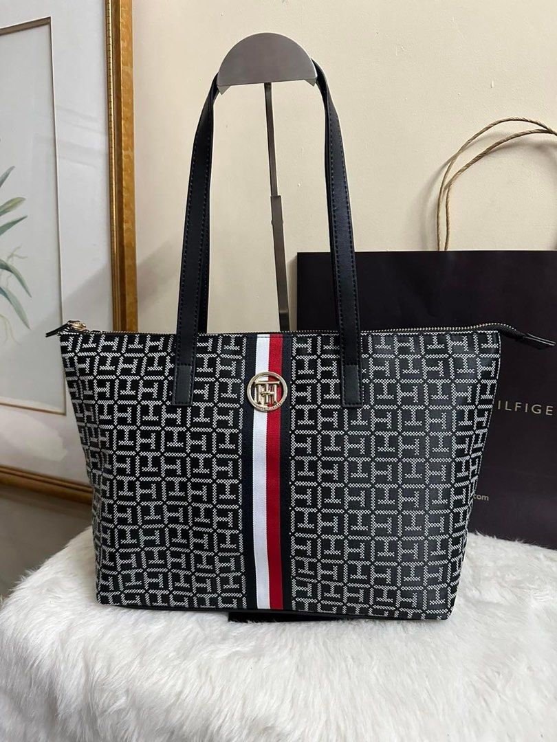 T0MMY HILFIGER Vedra Tas Totebag Wanita Branded