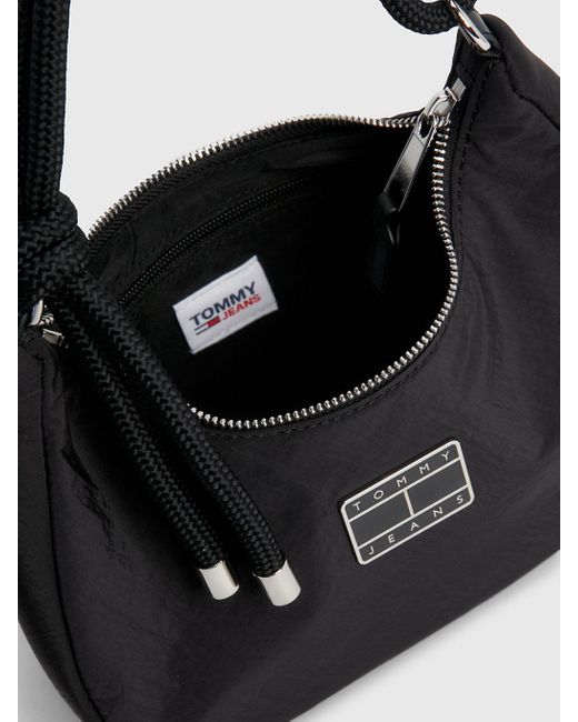 T0MMY JEANS  Plaque Tas Shoulder Bag Nylon Wanita Branded