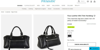 Primark Lobof Tas Selempang Wanita Branded