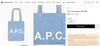 APC Tas Jeans Unisex Branded