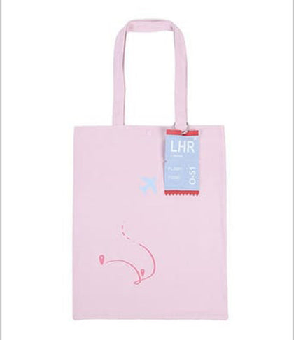 Miniso Journey To Dream Tas Shoulder Shopper Bag Cotton | Supplier Tas Impor Branded