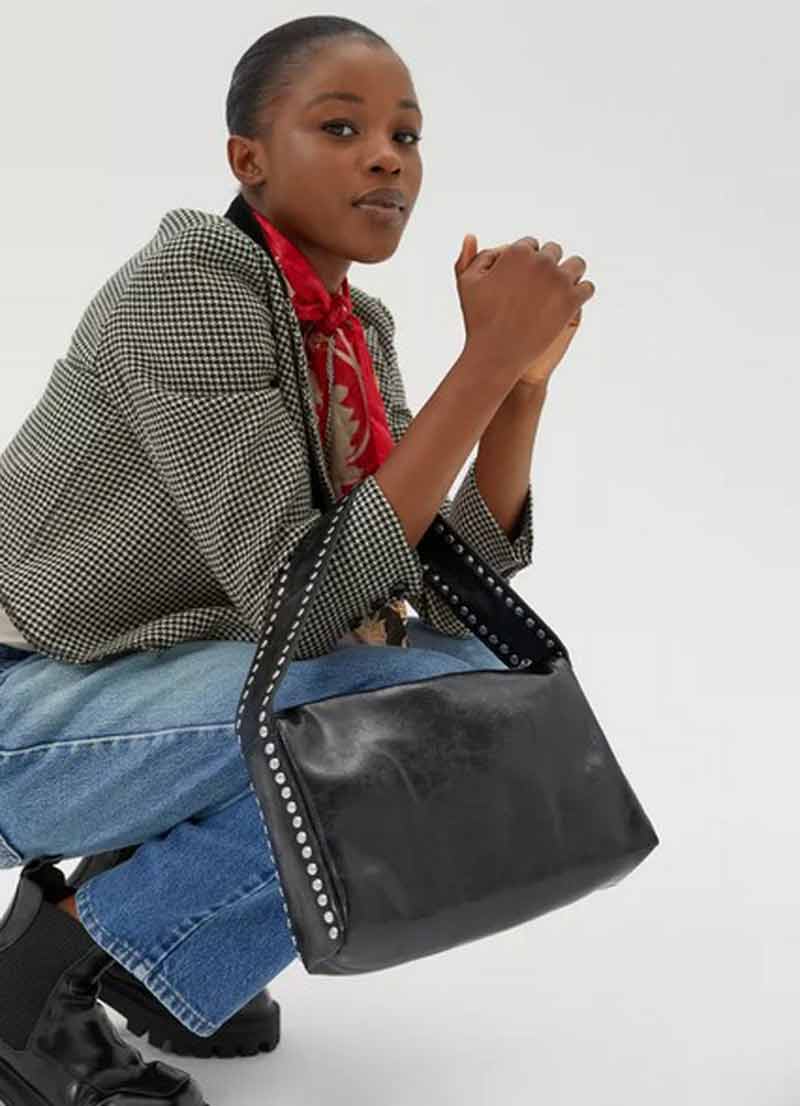 Studded Urban Outfitters Tas Shoulder Bag Wanita Branded