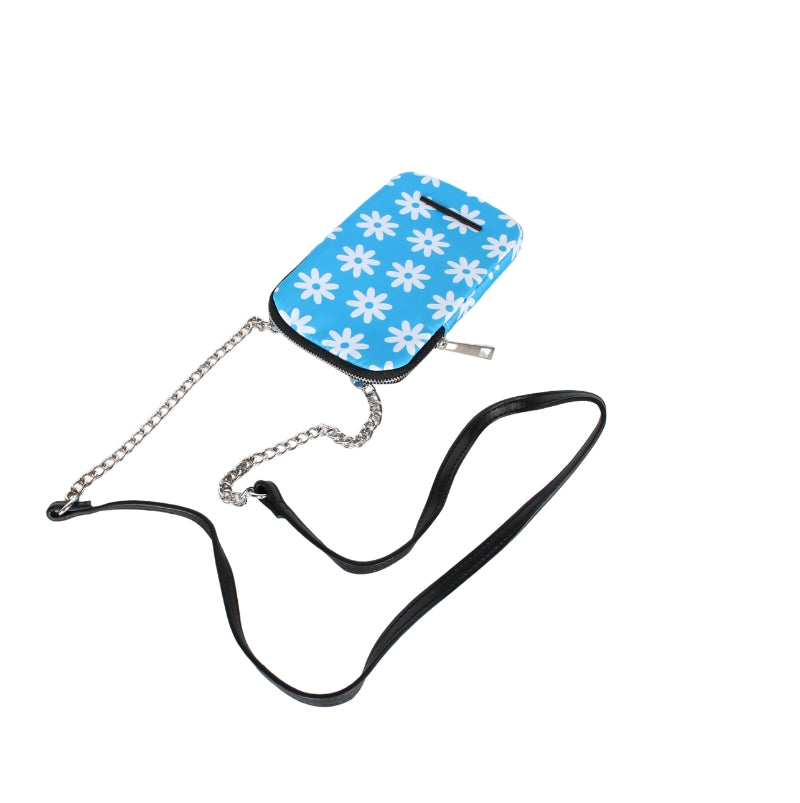 PULL&BEA4 Blue Flower Tas Selempang Wanita Branded