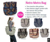 Thirty One Metro Bag Kanvas Denim Tas Totebag Wanita USA Brand