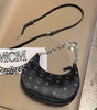 MCM Moon Tas Branded 2 Fungsi Shoulder & Sling Bag